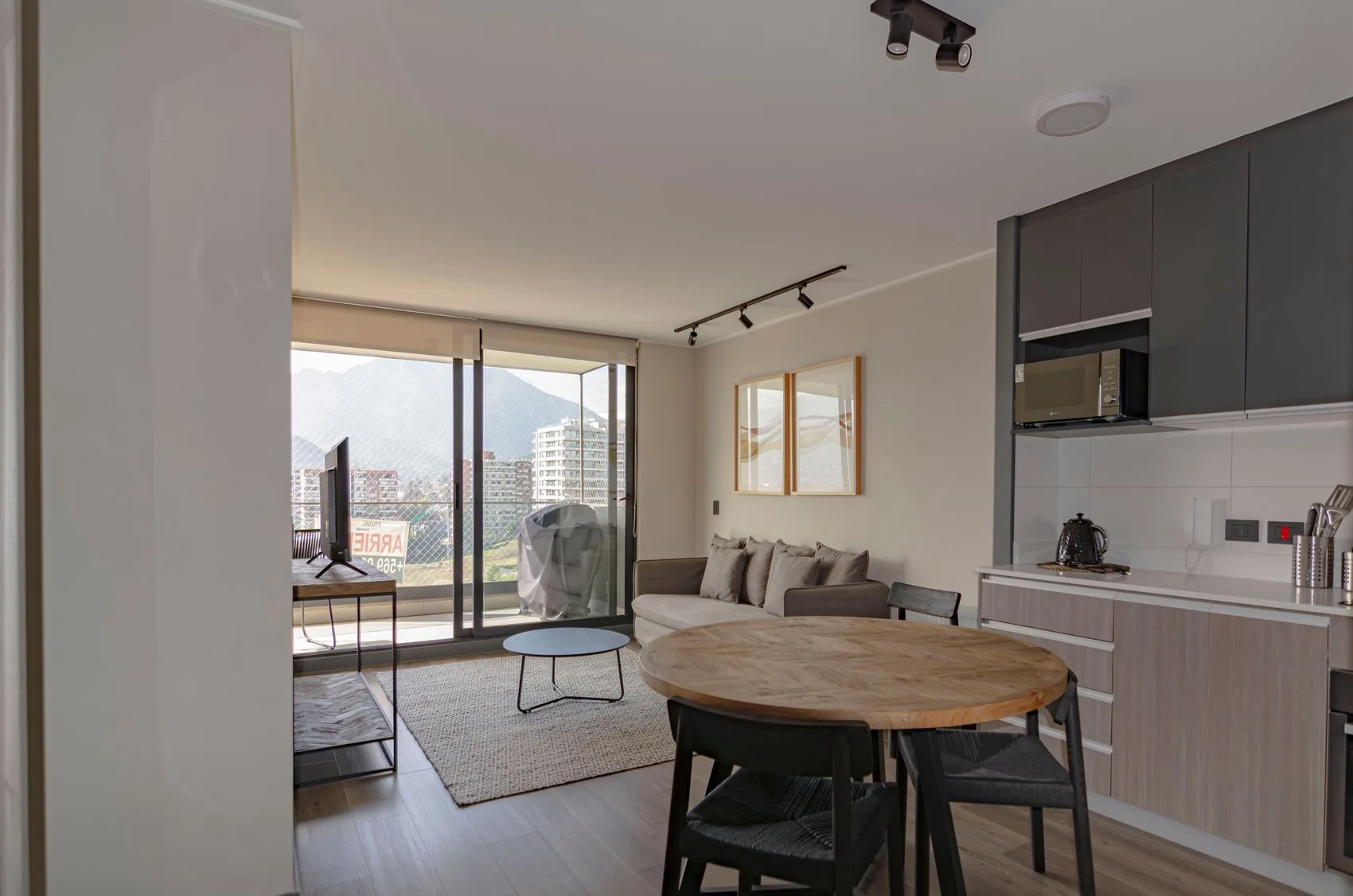 Interior de una vivienda destinada al alquiler